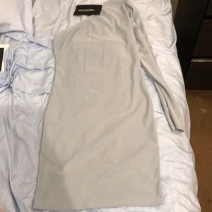 Baby Blue one shoulder dress